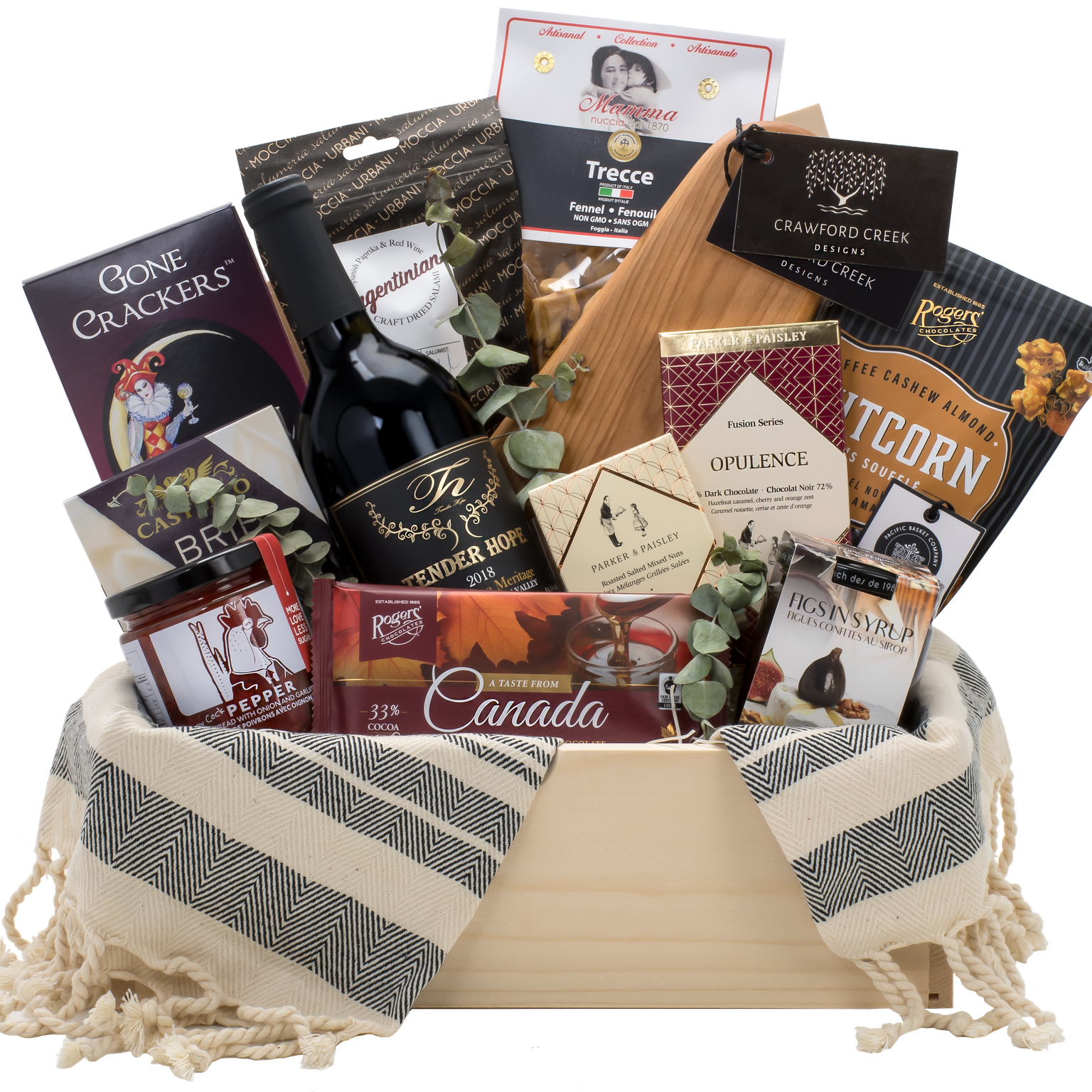 Gourmet food gift basket Vancouver