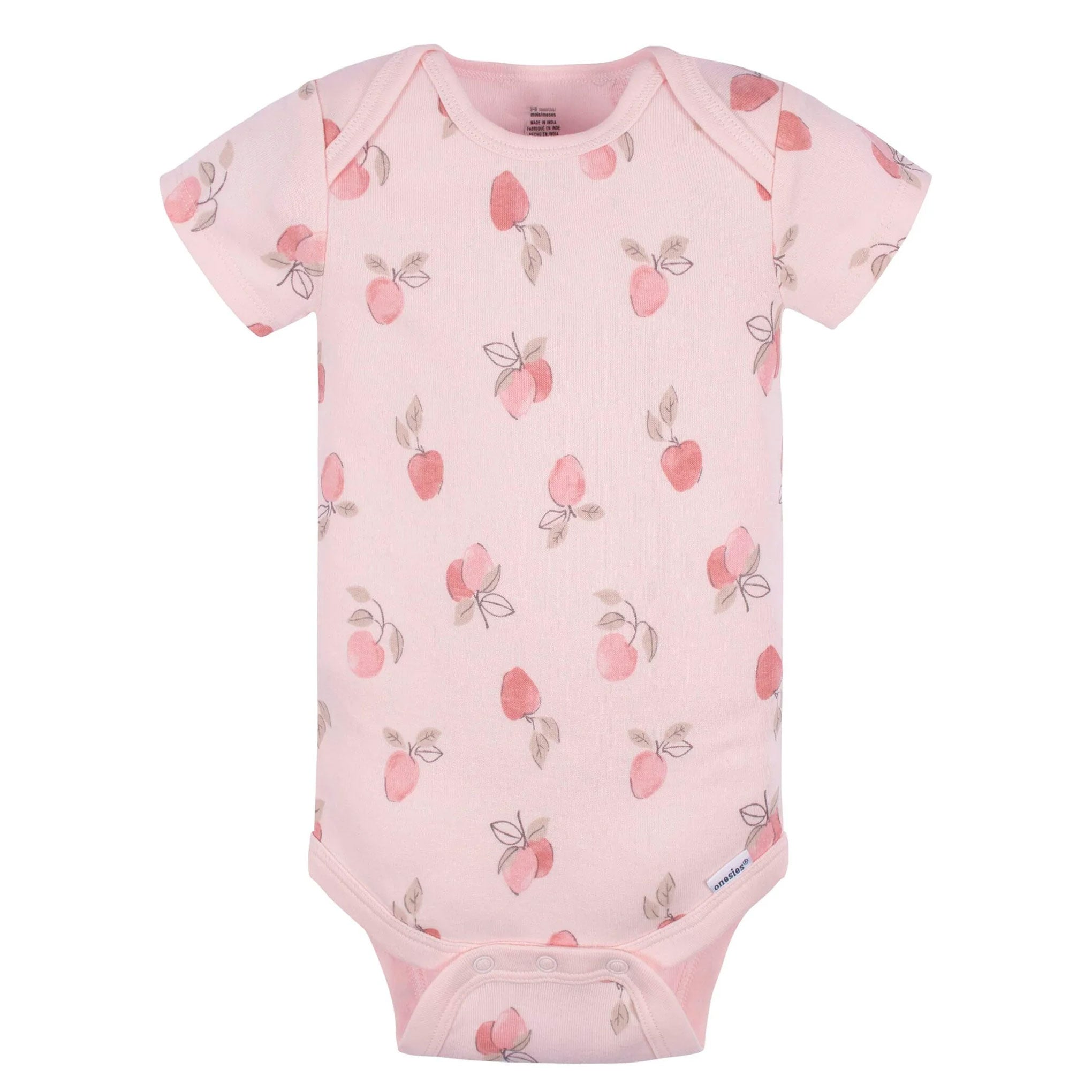 baby onesie apples