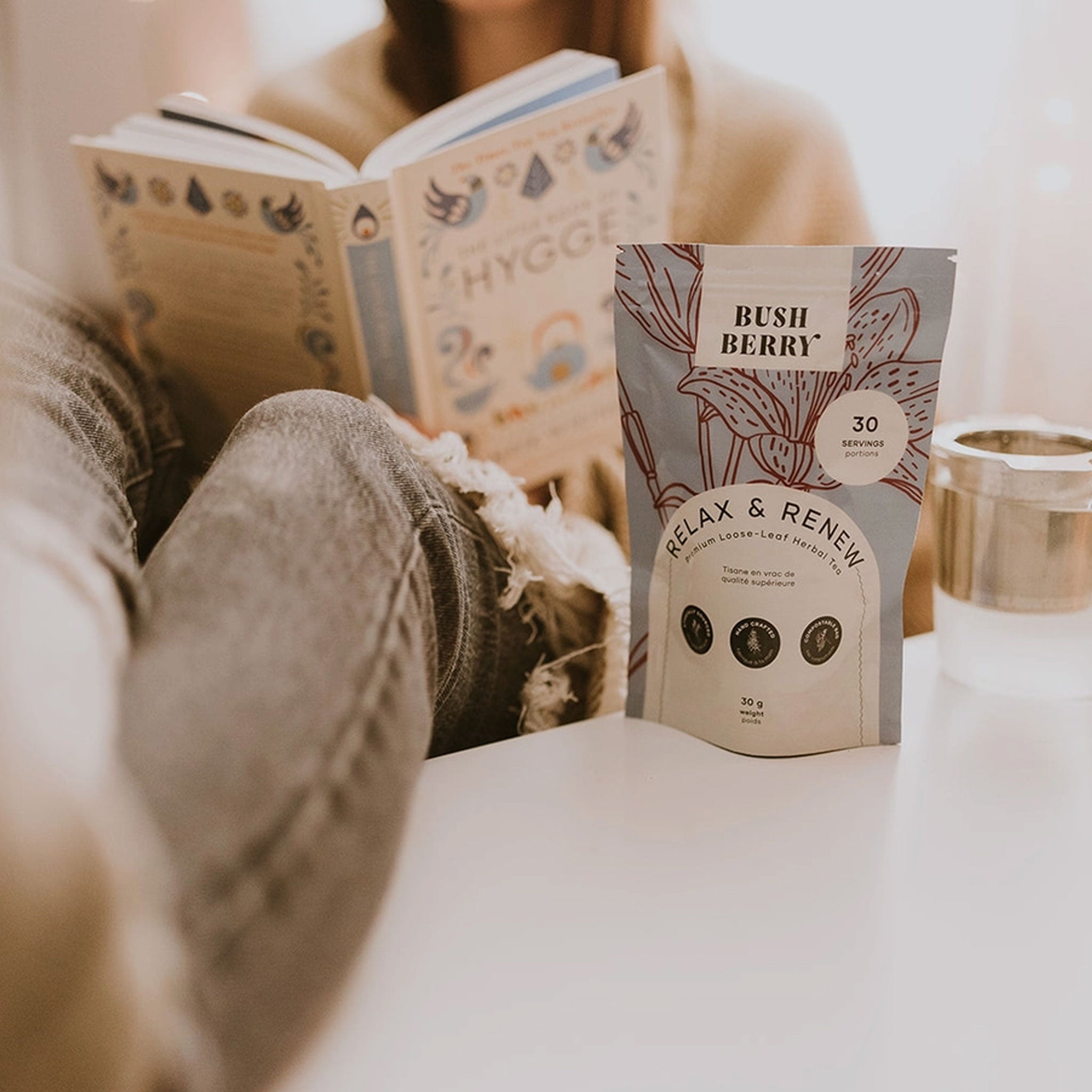 relax and renew herbal tea