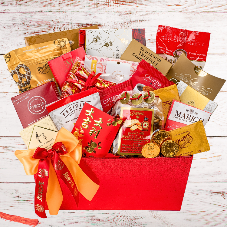 Chinese new year gift basket