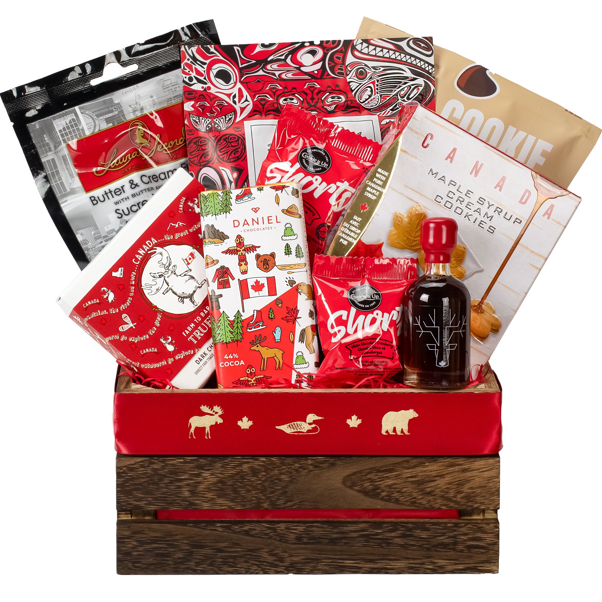 Canadian gourmet gift basket