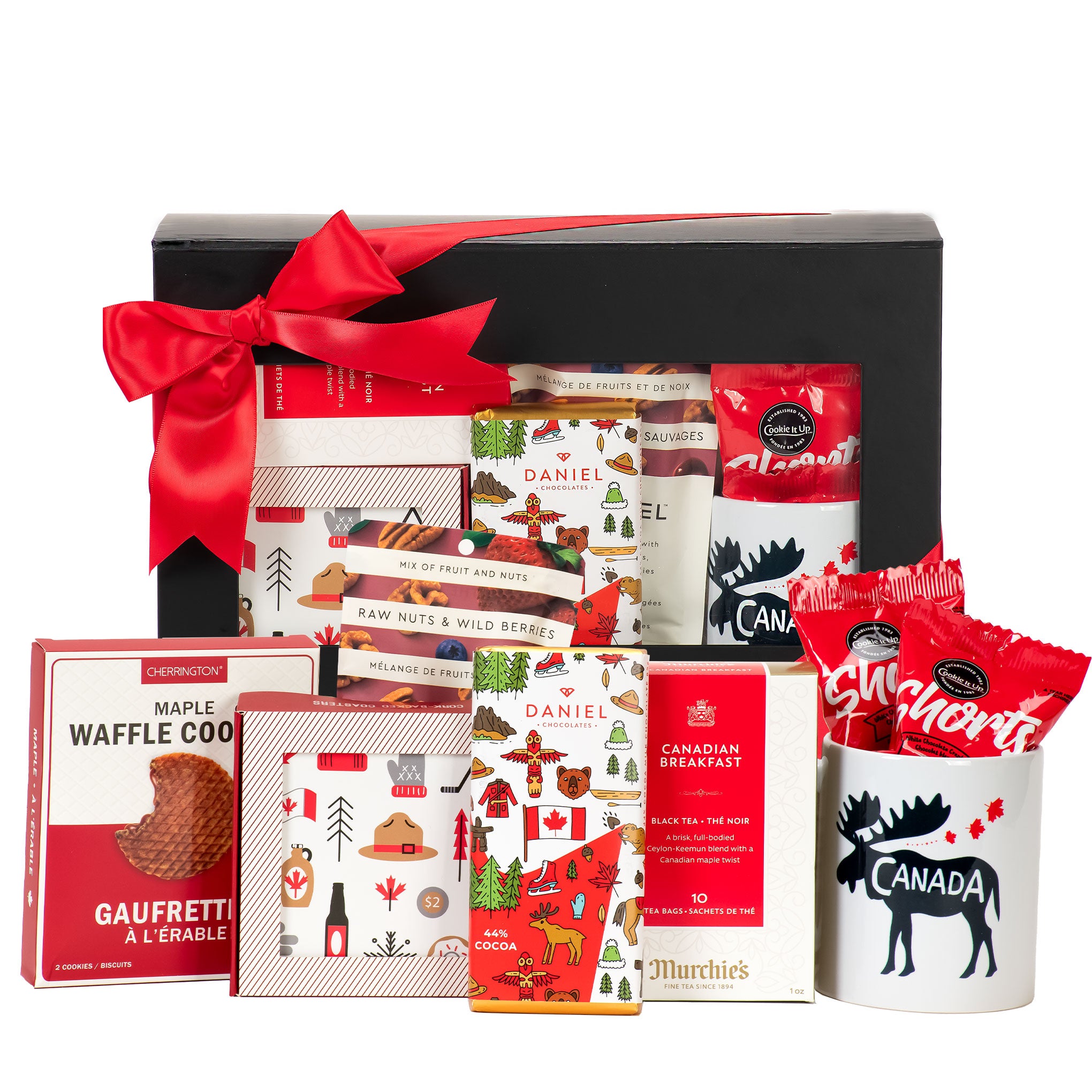 Canada theme gift box