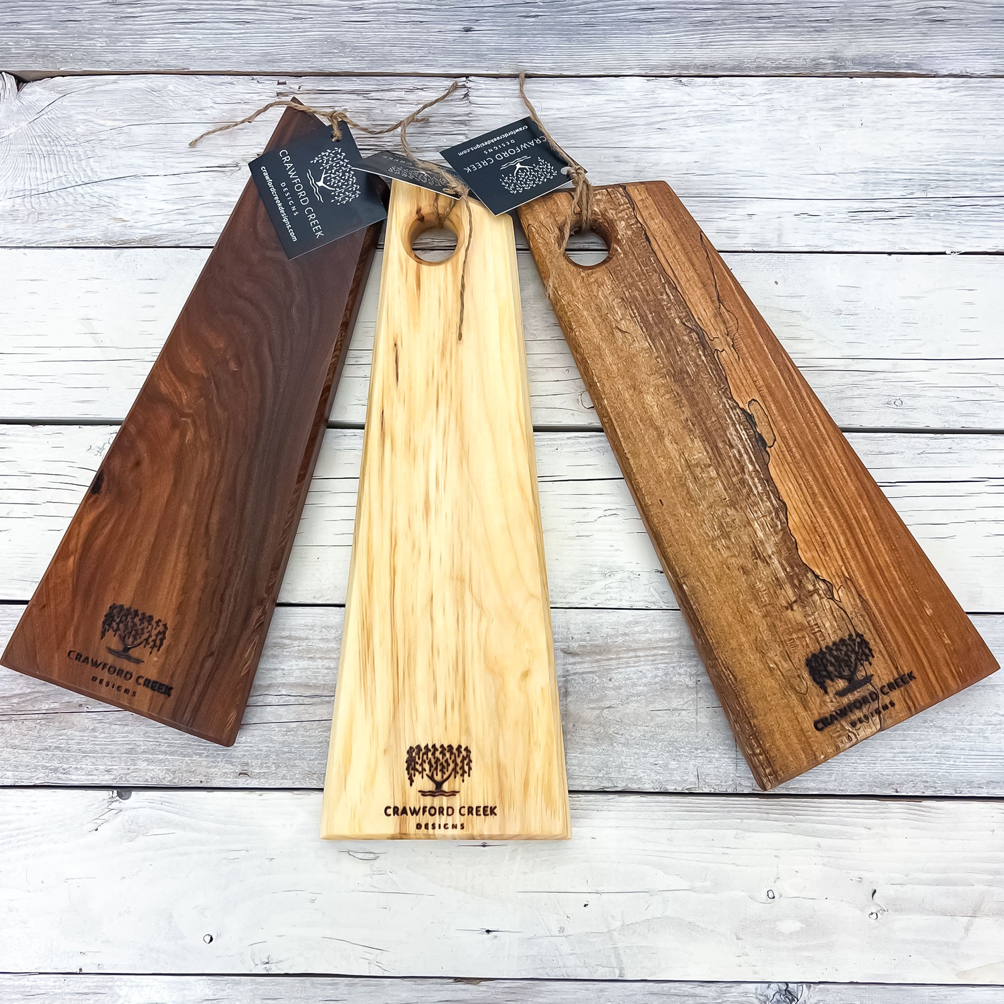 Wooden cutting boards made in BC, Canada. Artisanal crafted wooden boards