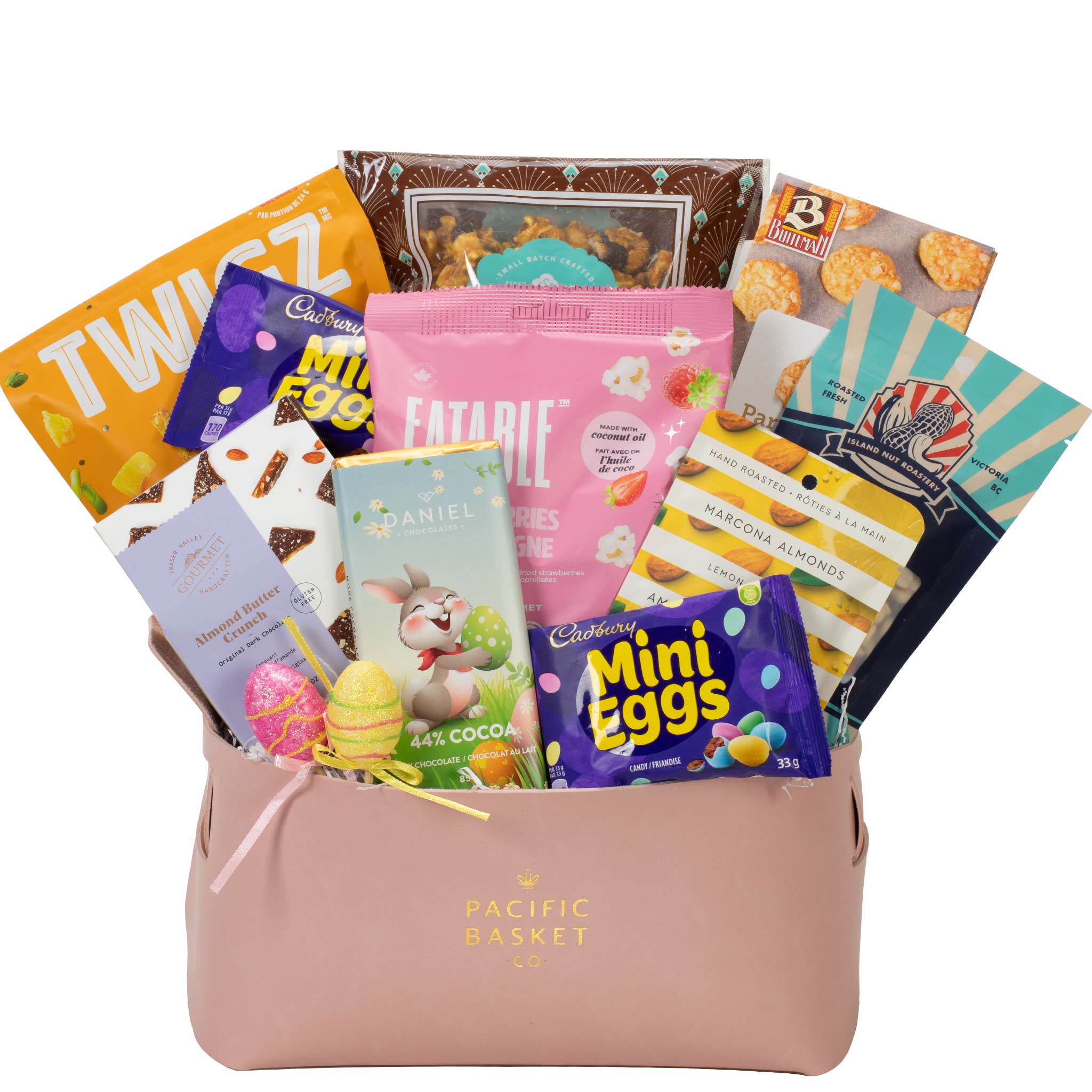 Easter gift basket made in BC Canada