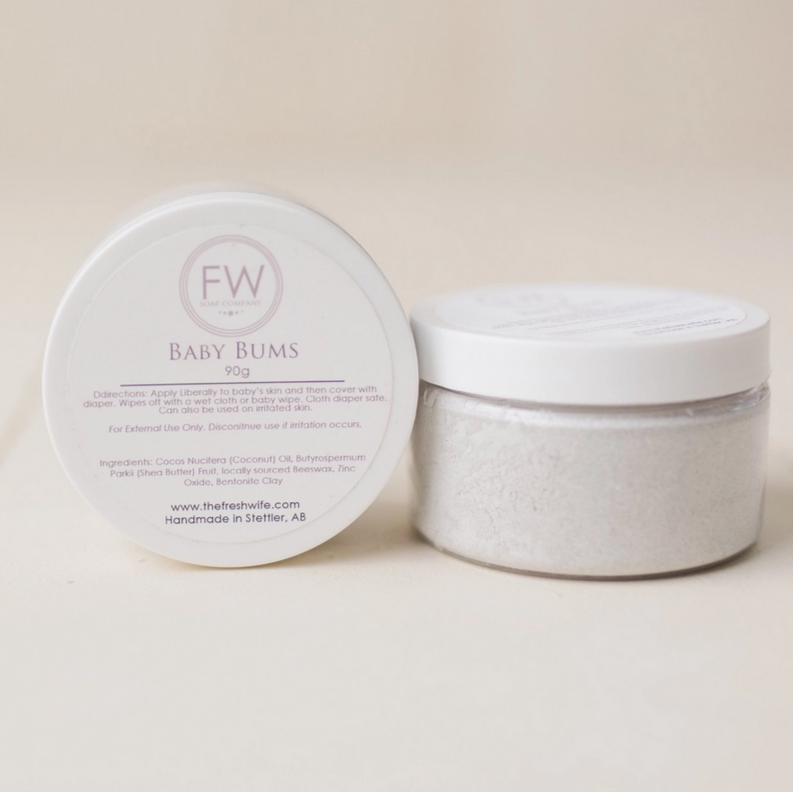 Baby diaper cream made in Canada