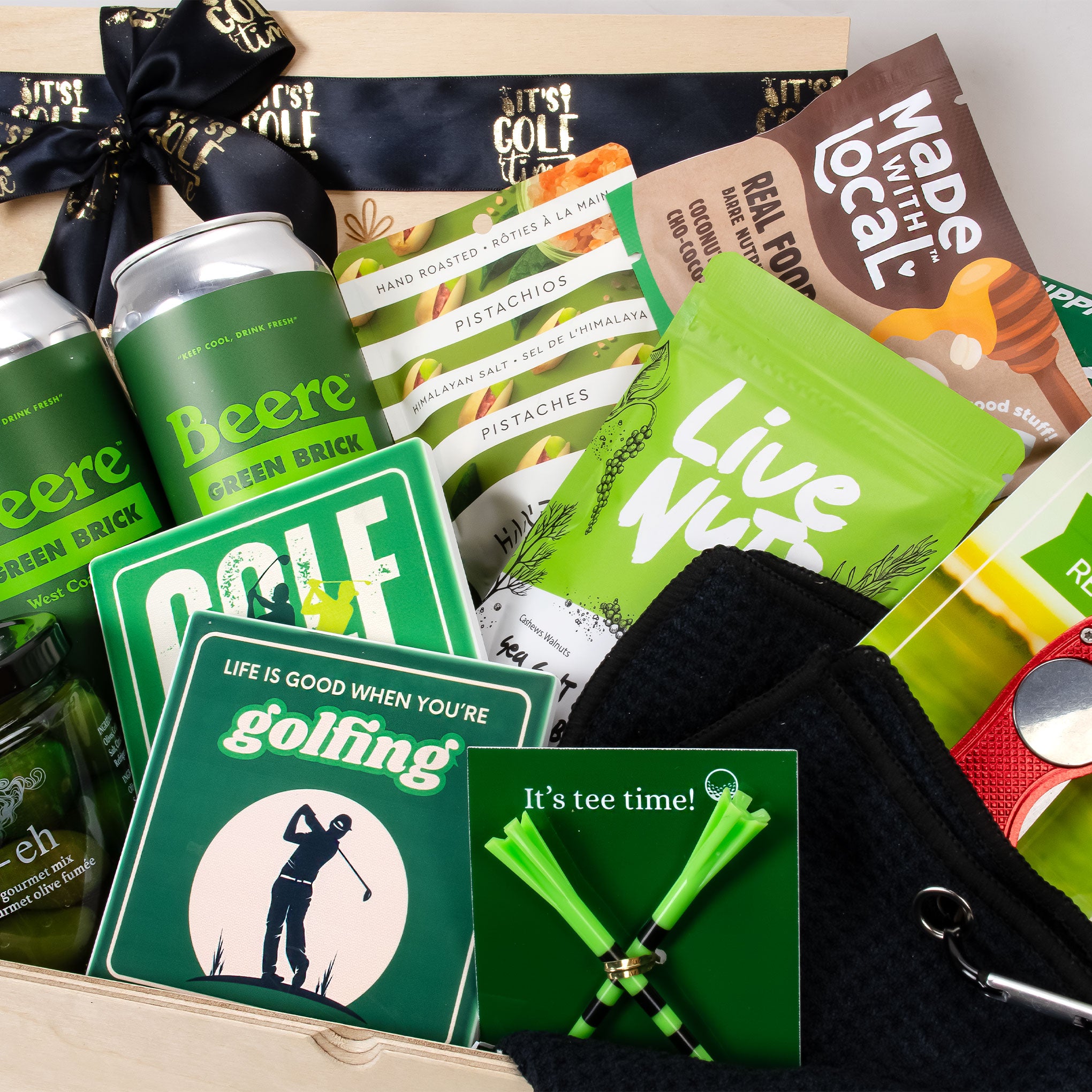 gift baskets for golf lovers