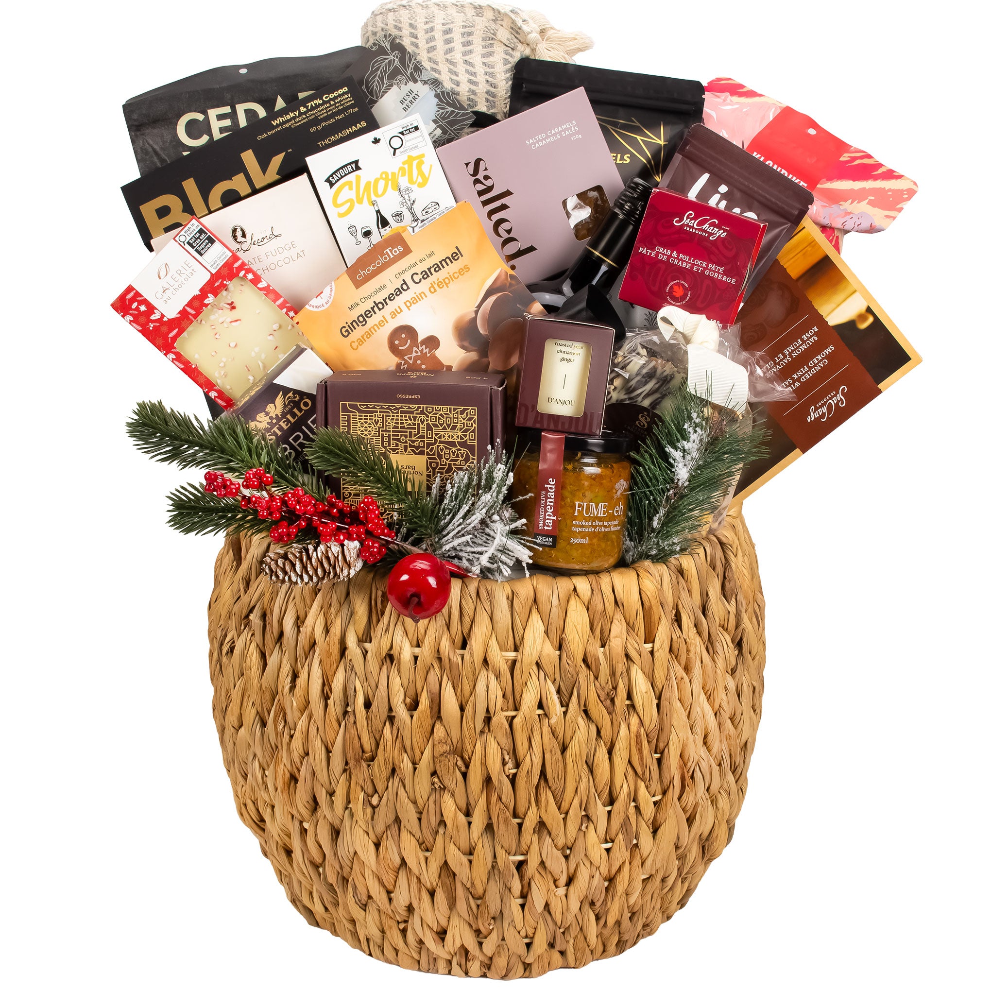 joy to the world - luxury Holiday gift basket