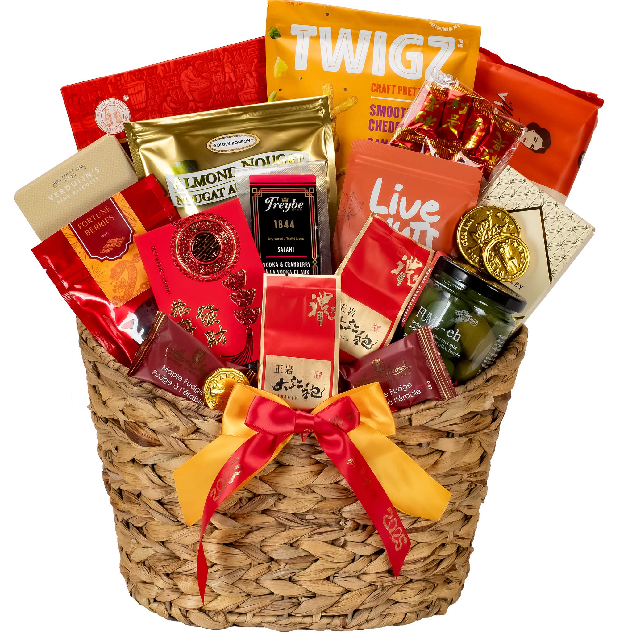Lunar New Year Chinese Gift Basket