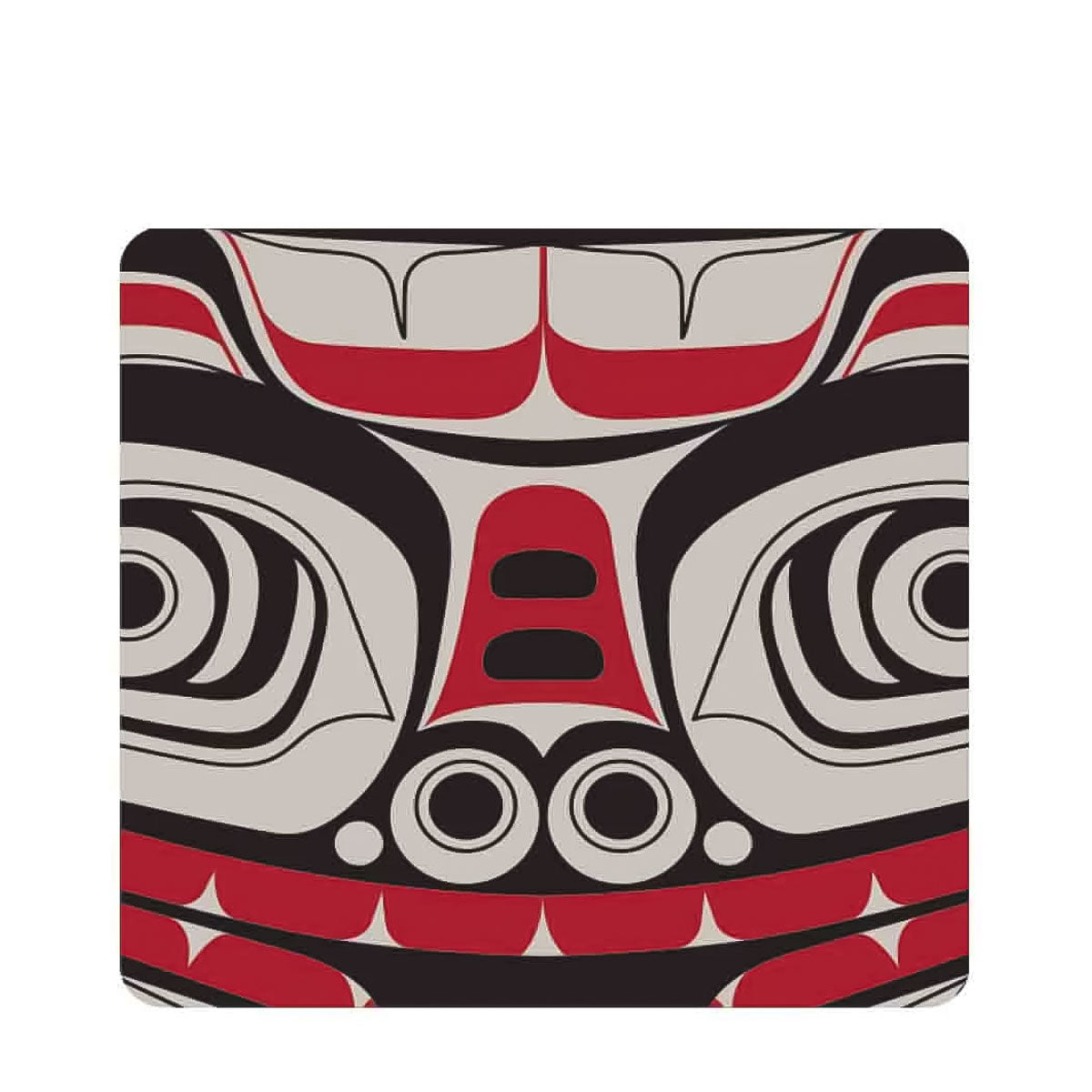 Matriarch Bear design coaster by Indigenous artist