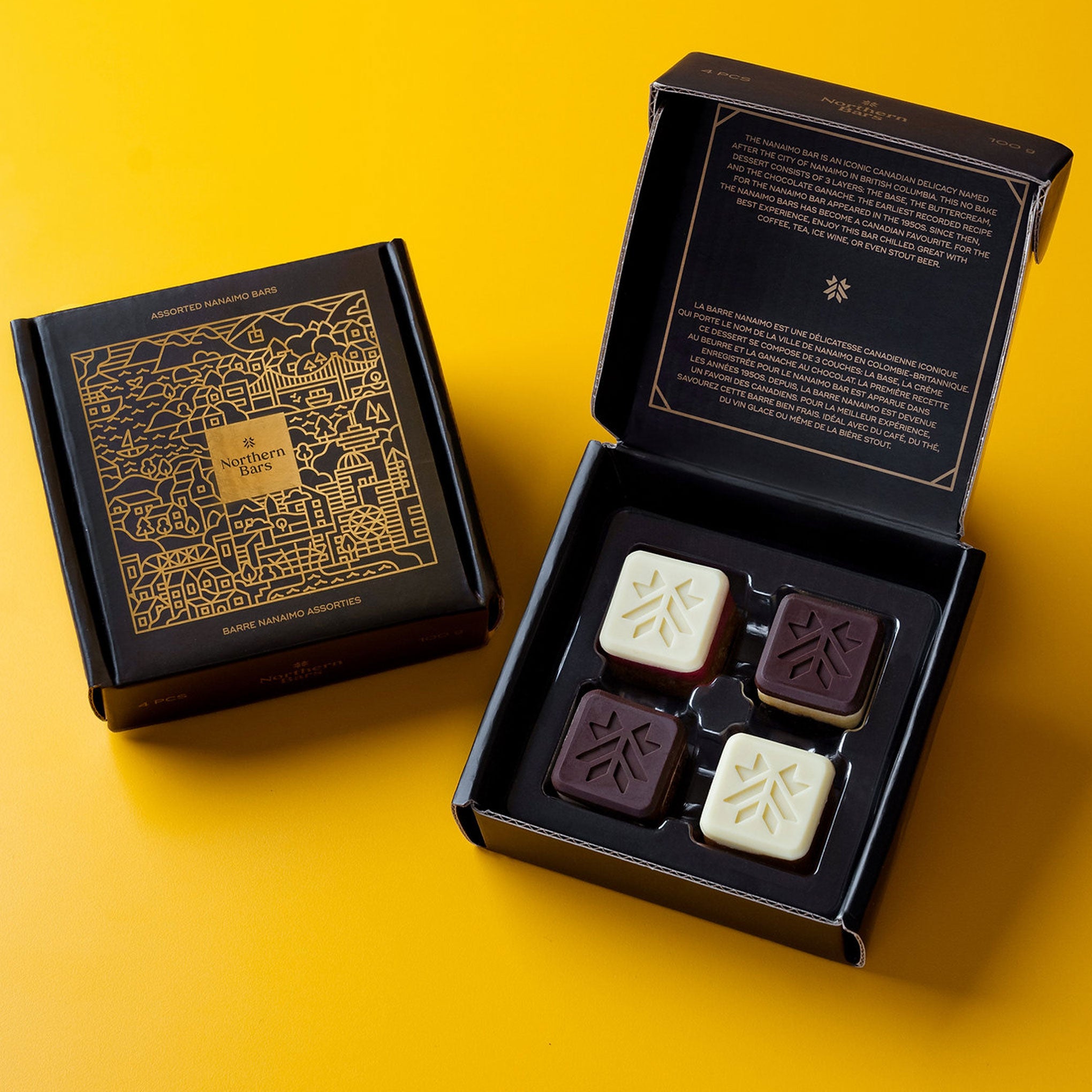 Assorted Nanaimo bars made in Vancouver