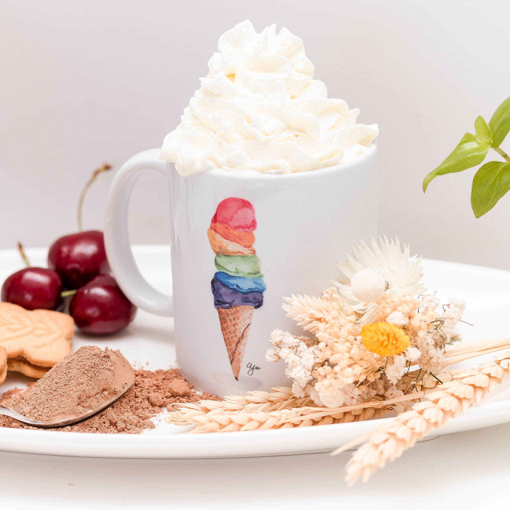 pride illustration mug made in Canada