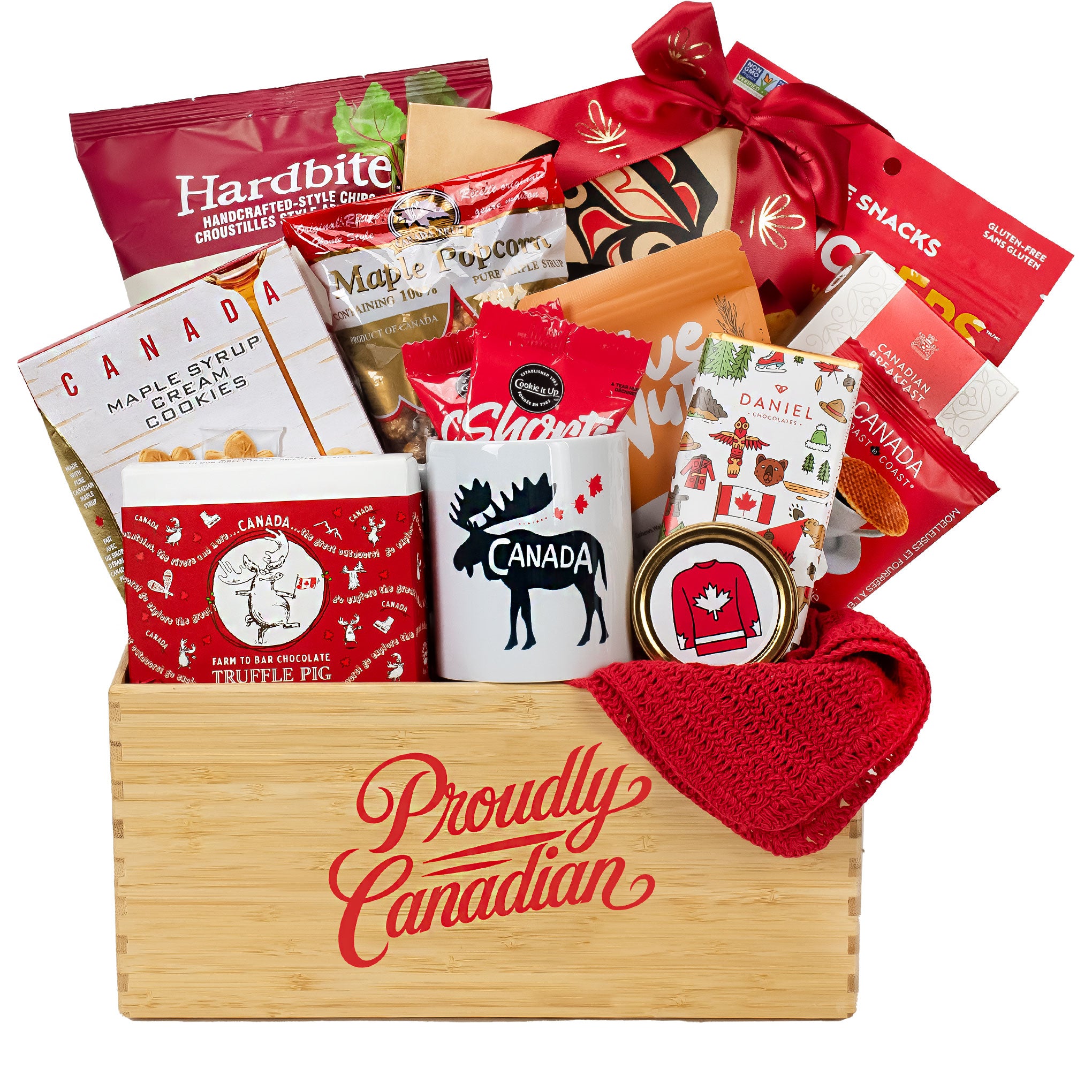 Canadian gourmet gift basket
