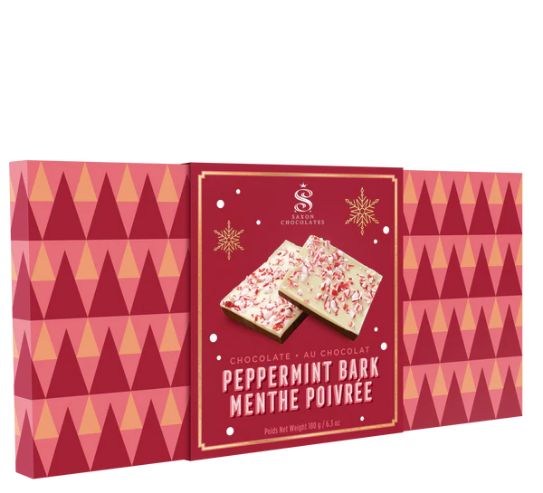 Peppermint bark made in Canada