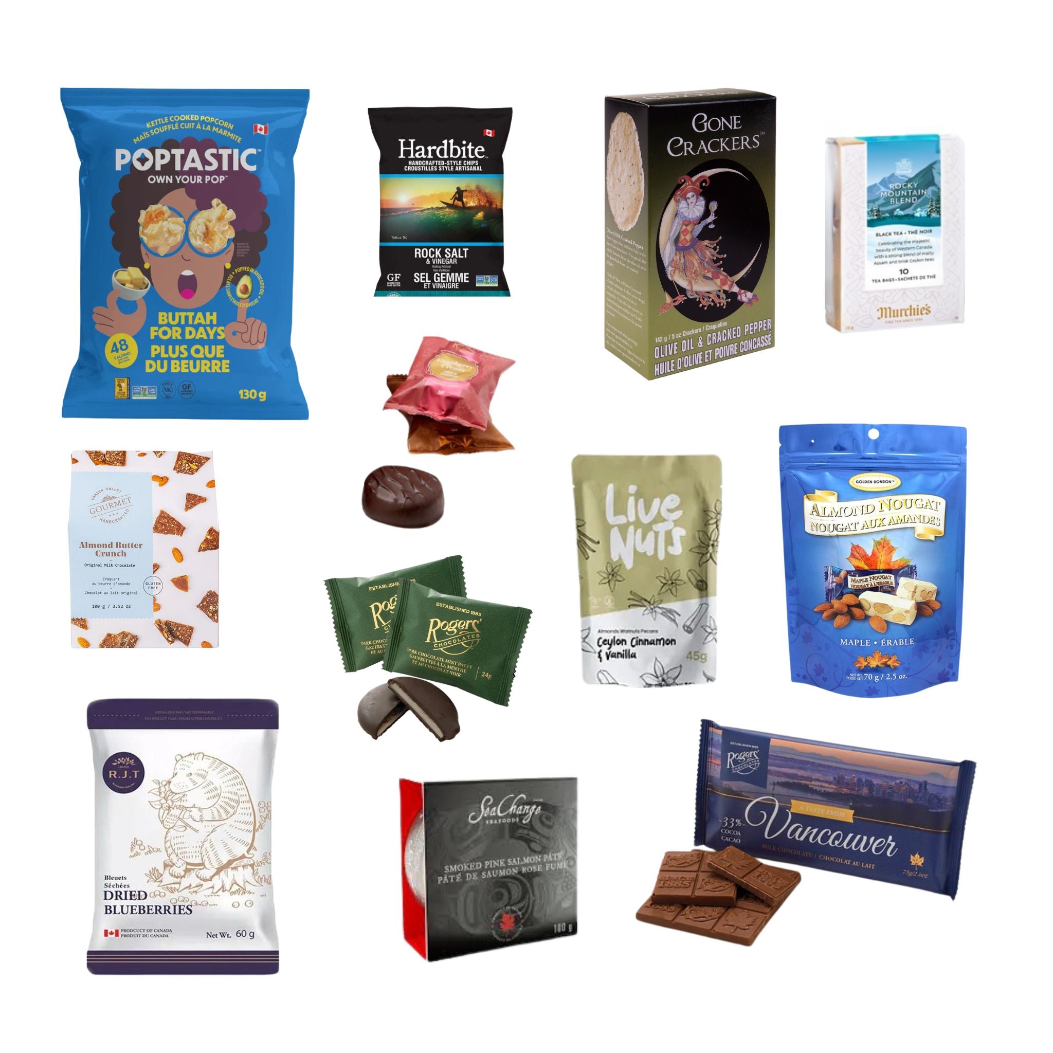 Sea to Sky gourmet gift basket made in Vancouver BC