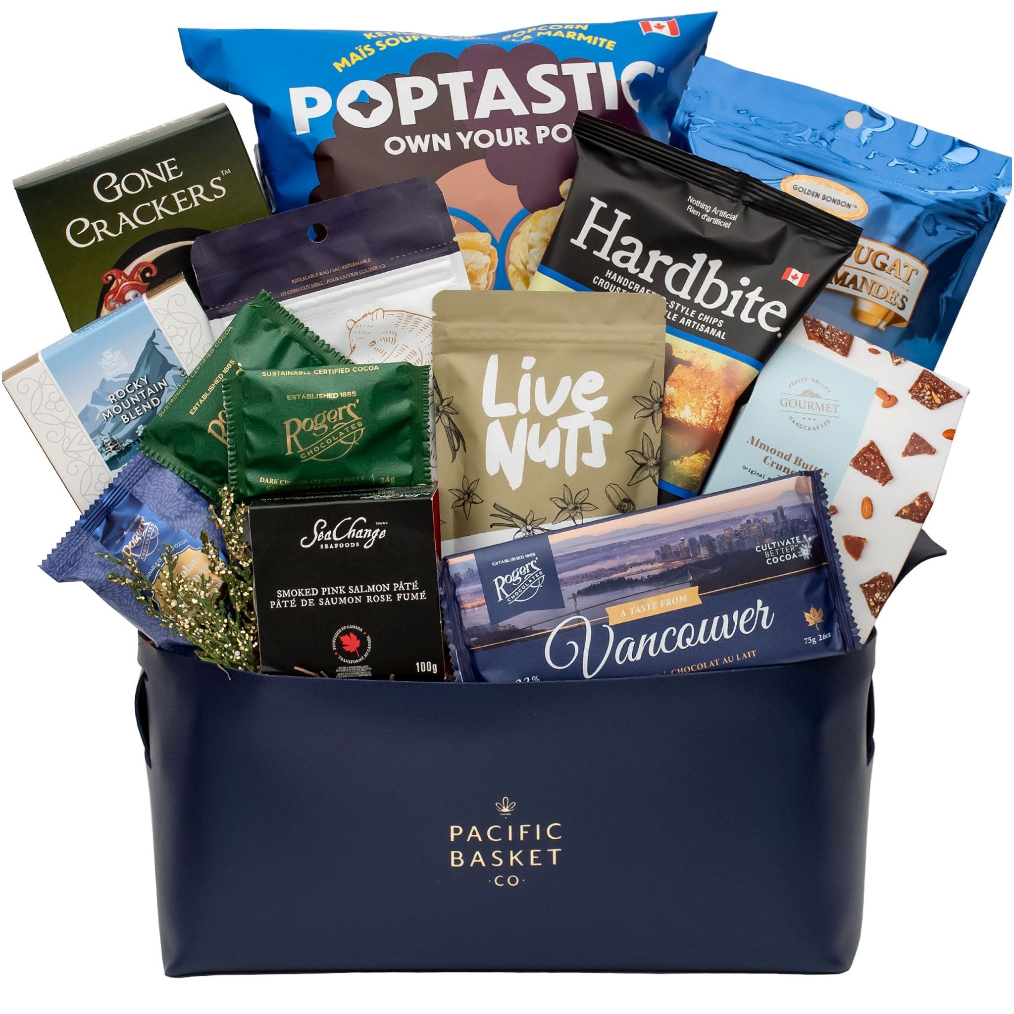 Sea to sky BC gourmet gift basket
