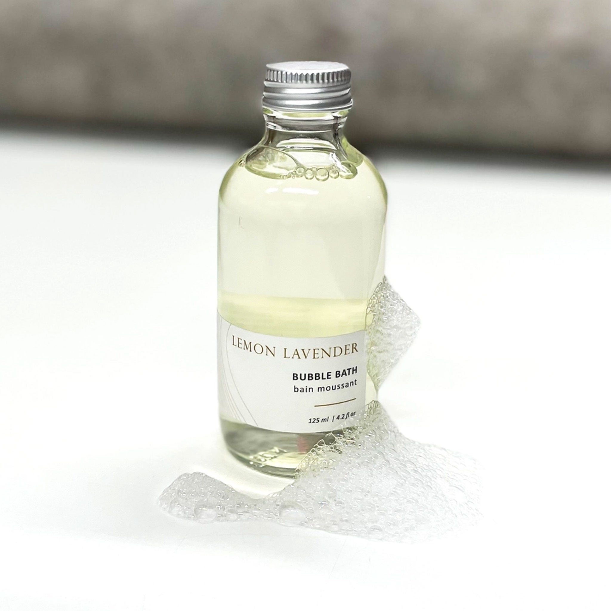 Lemon lavender bubble bath