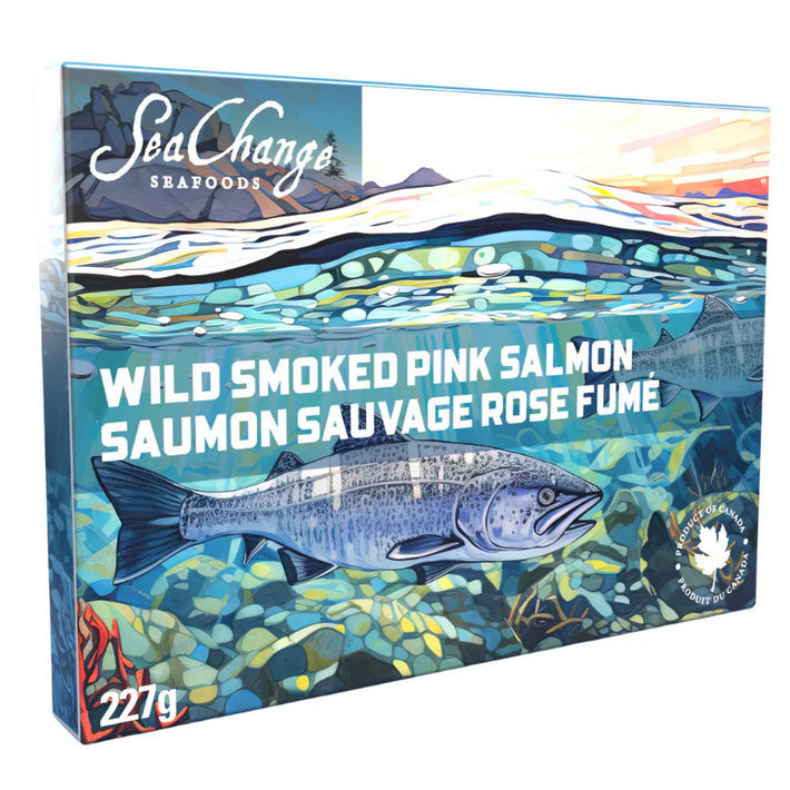 smoked pink salmon - british columbia