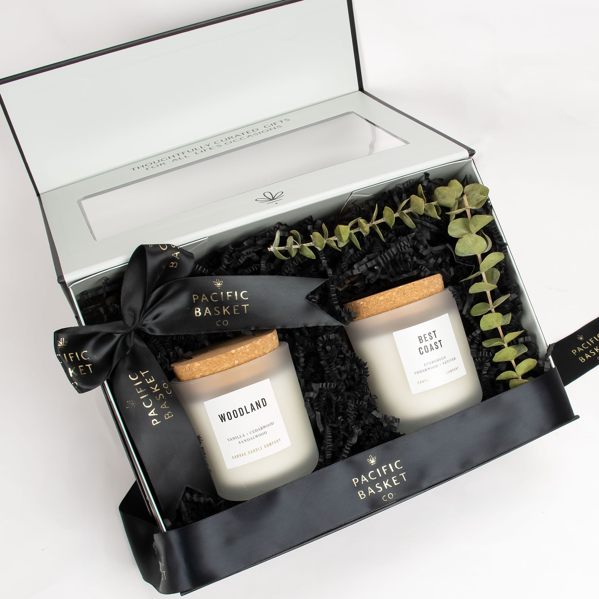 Westcoast handcrafted soy candles made in Vancouver, British Columbia. Gift set.