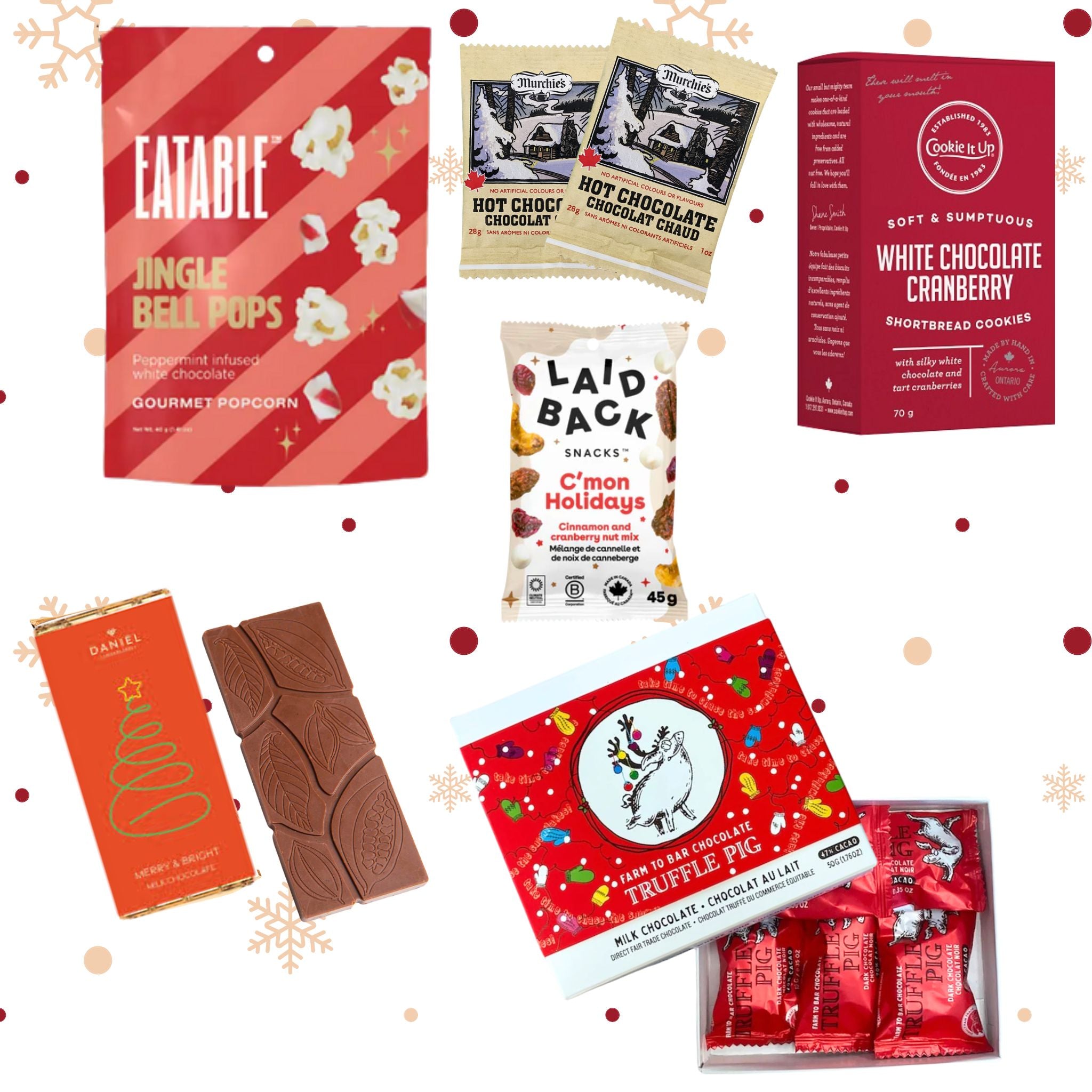 Holiday gift basket by Pacific Basket Co. Vancouver, BC