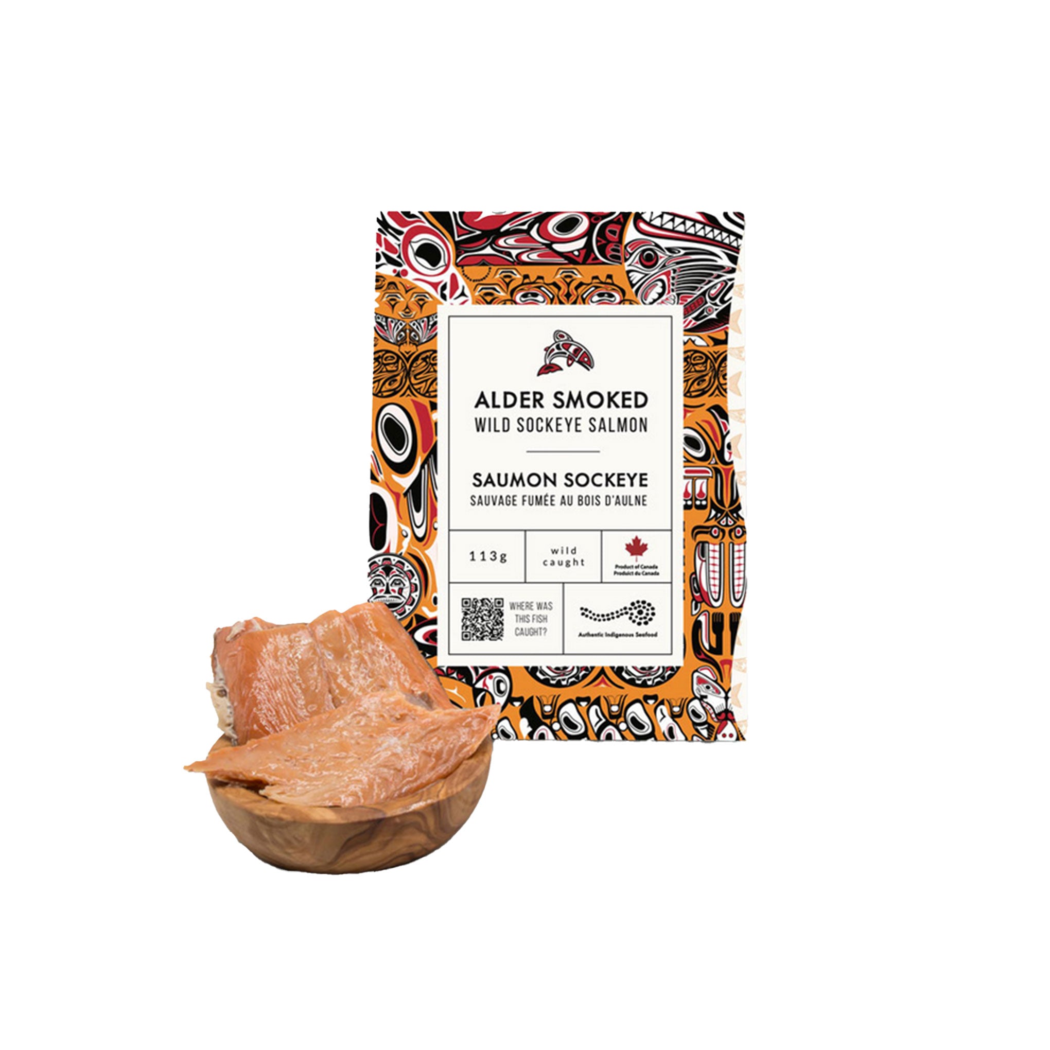 alder wild sockeye salmon