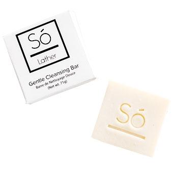 So Lather cleansing bar