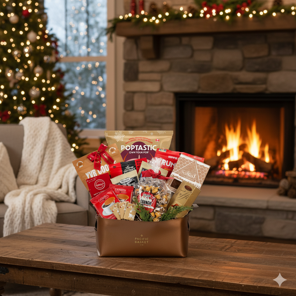 Shop Canadian Christmas Gift Baskets – Pacific Basket Co.