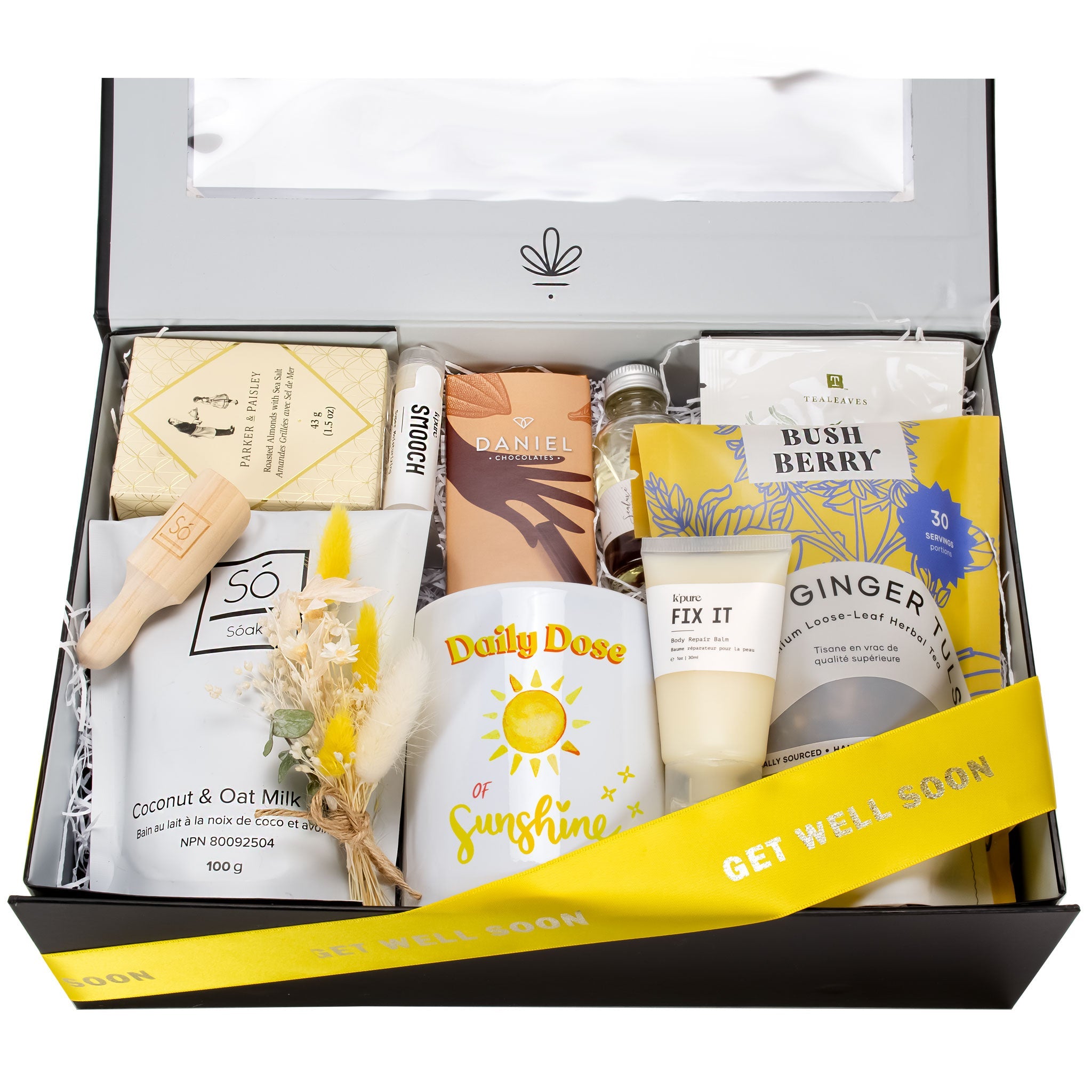Fruit get well gift box 