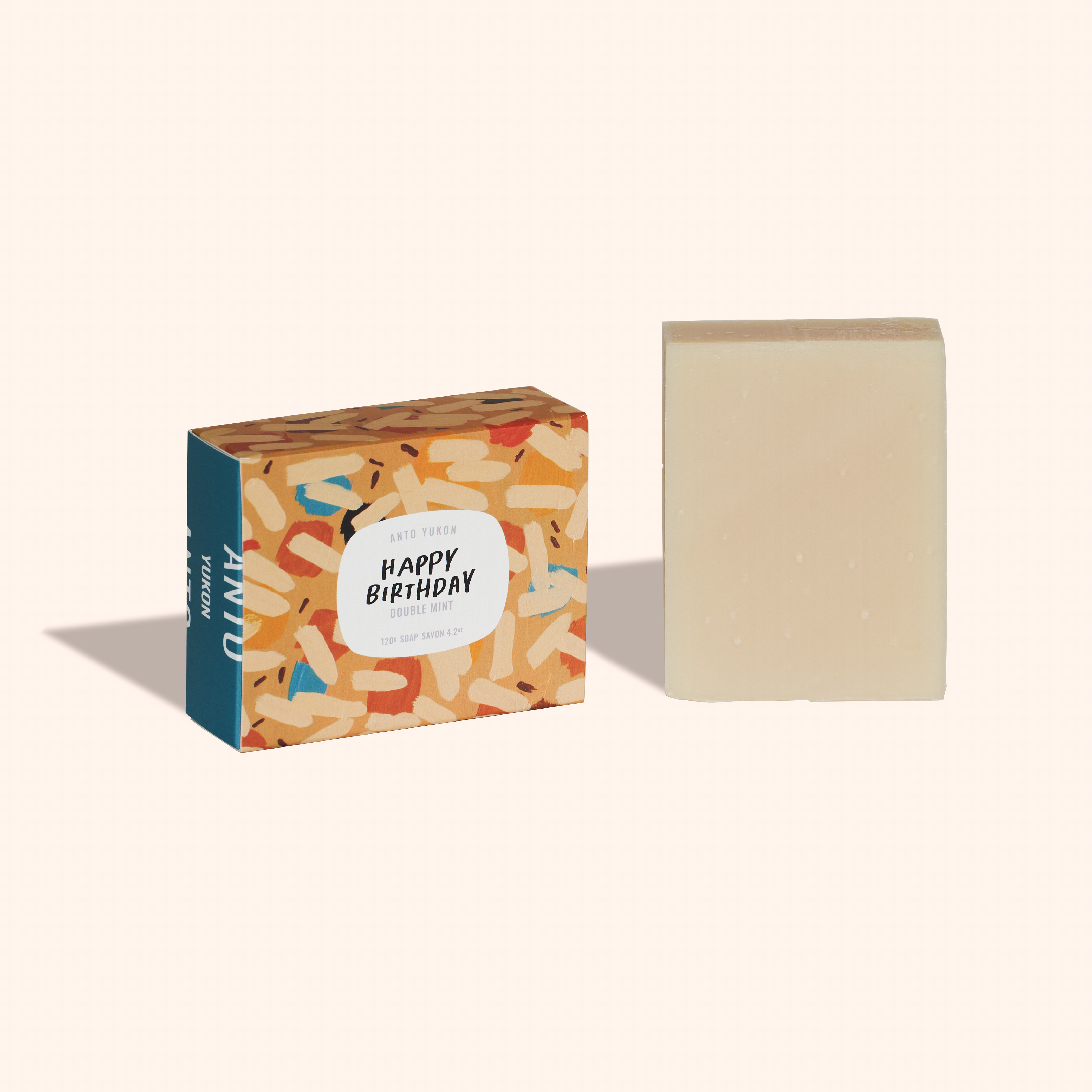 Happy Birthday bar soap by Anto Yukon - made in the Yukon, Canada