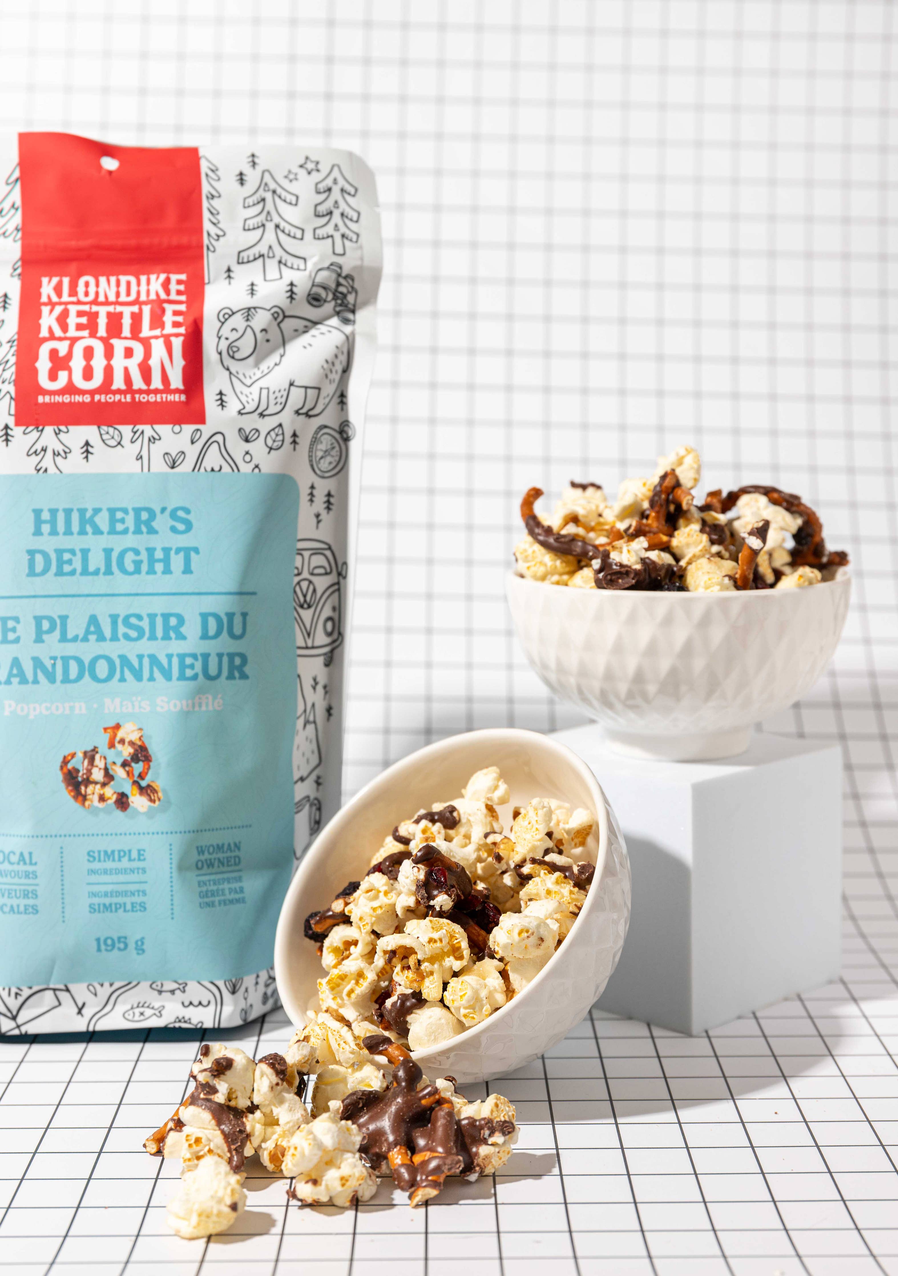 Hiker's Delight popcorn - made in Canada