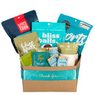 Thank you - Appreciation gift box filled with popcorn, chocolates, cookies and tea