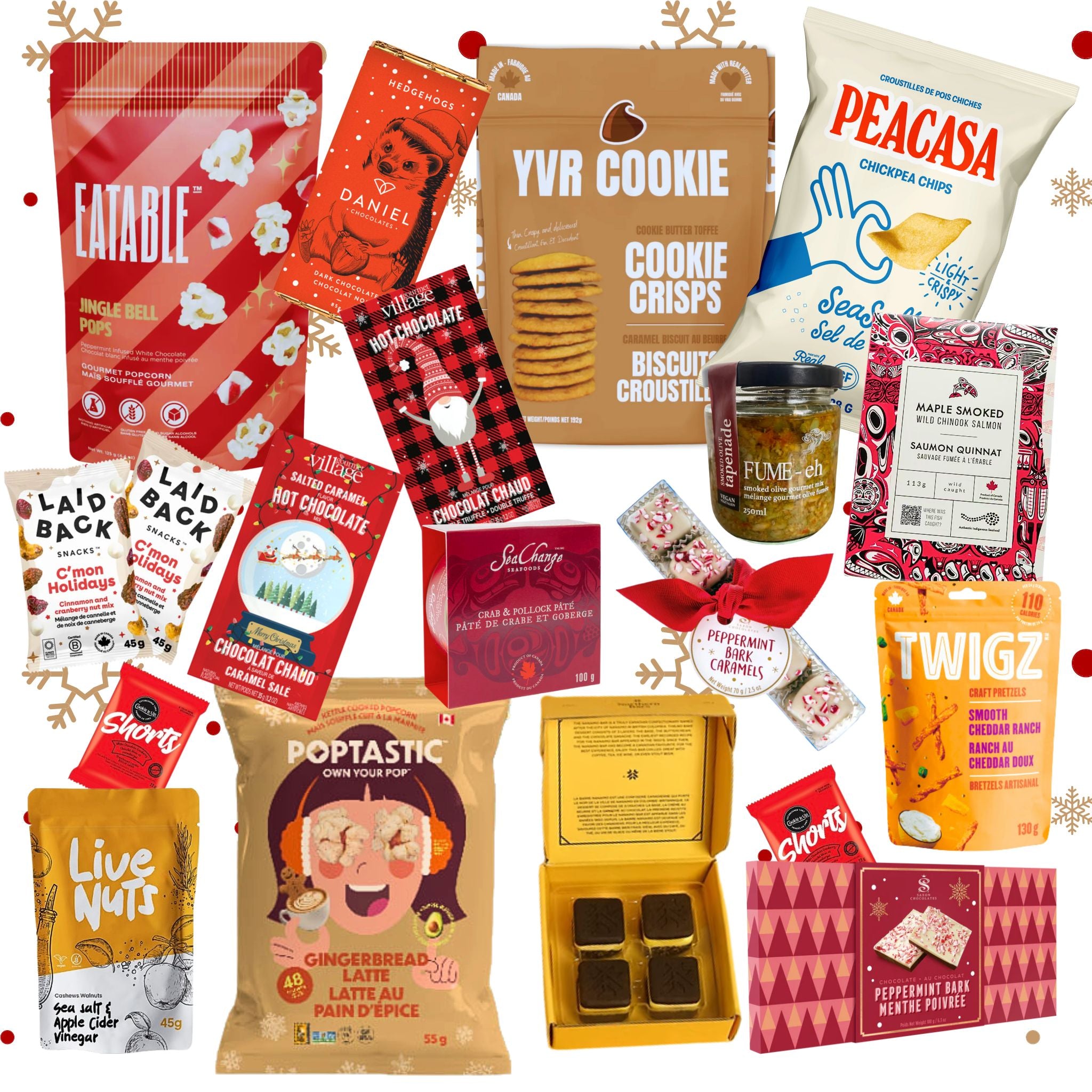 Gourmet Holiday food collection made in Canada  