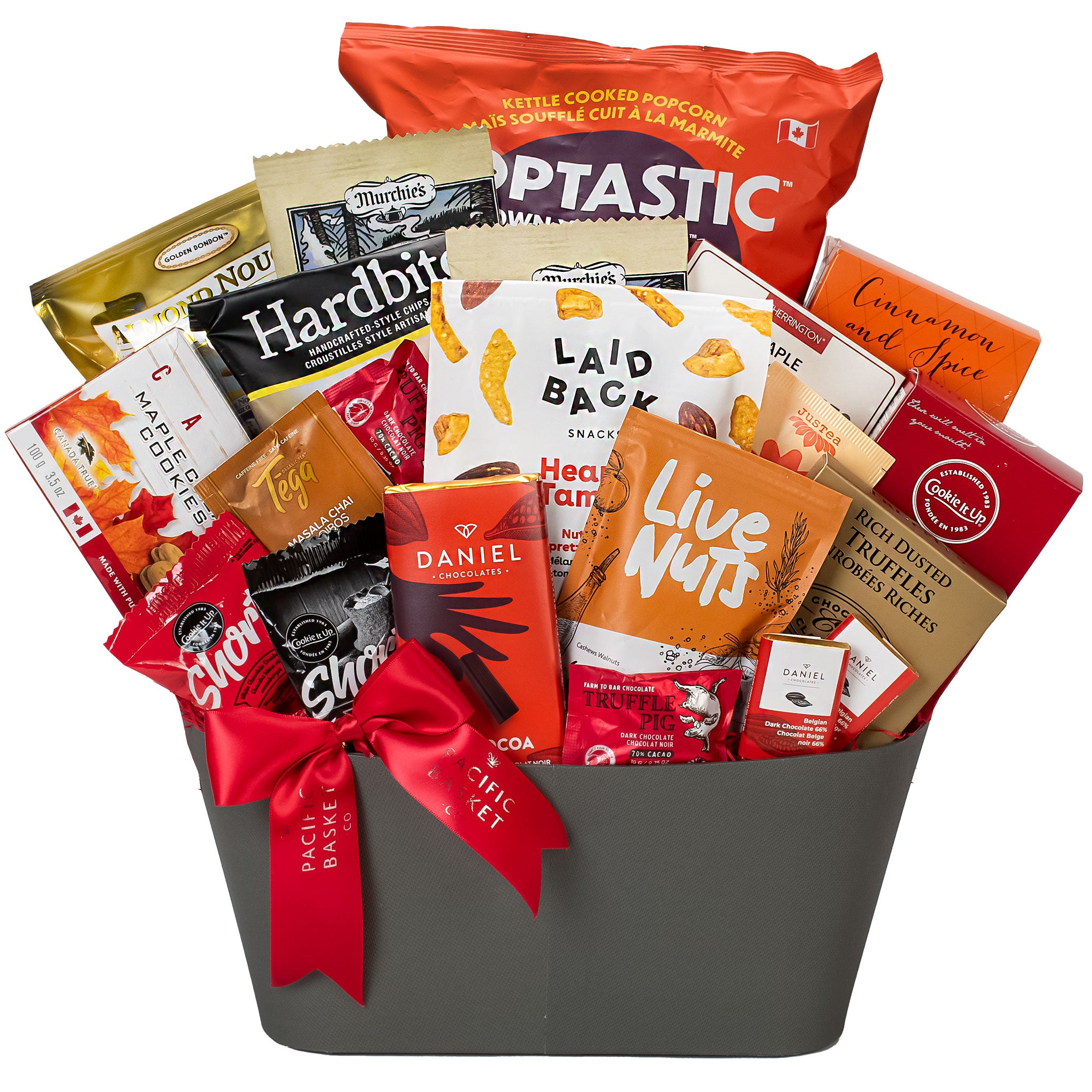 Canadian Entertainer gift basket - Corporate gift basket 