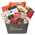 Personalized gourmet gift basket