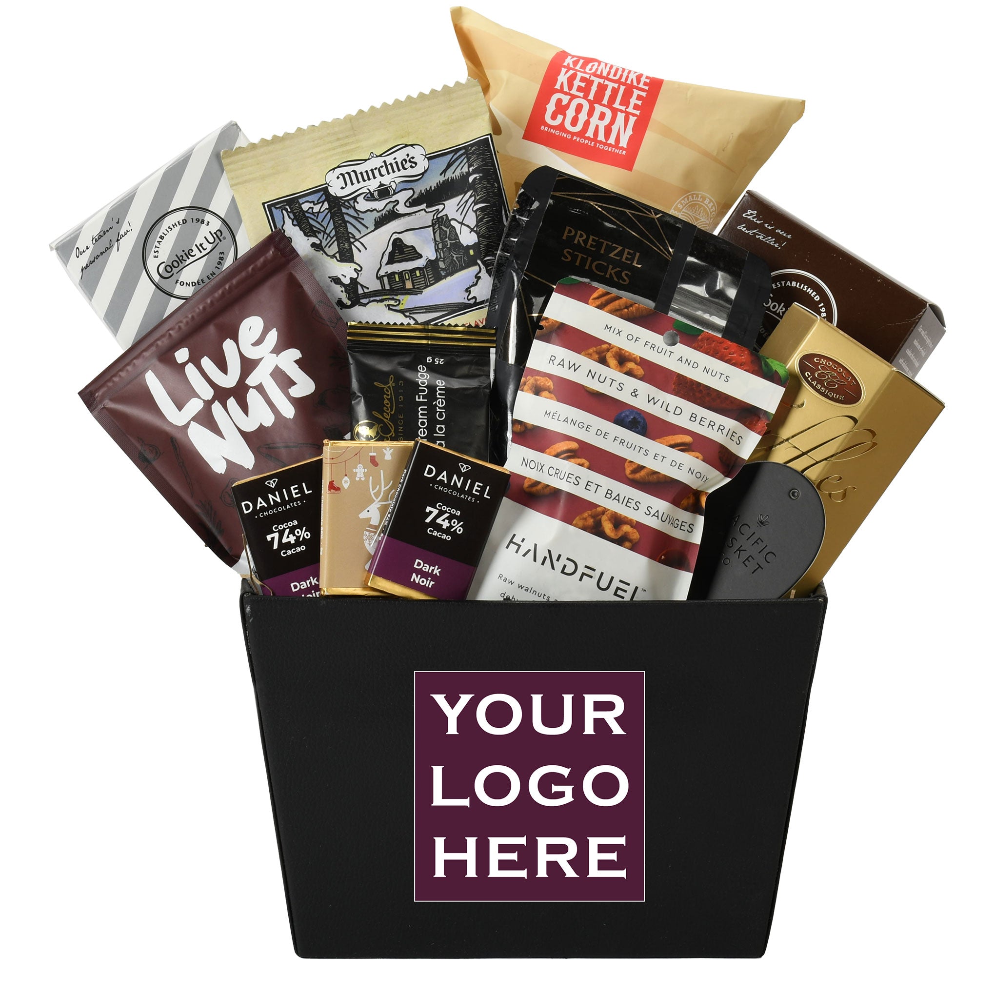gift baskets with your logo