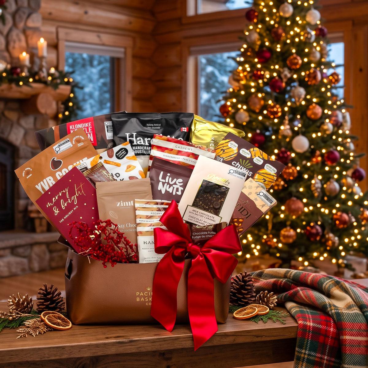 Fireside treats Holiday Vancouver BC gift baskets 