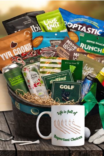 Golf gift baskets