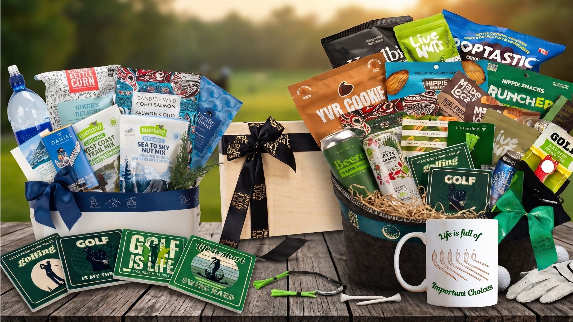 Golf gift baskets Vancouver