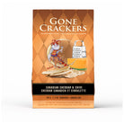Canadian Cheddar and chive crackers made in BC 