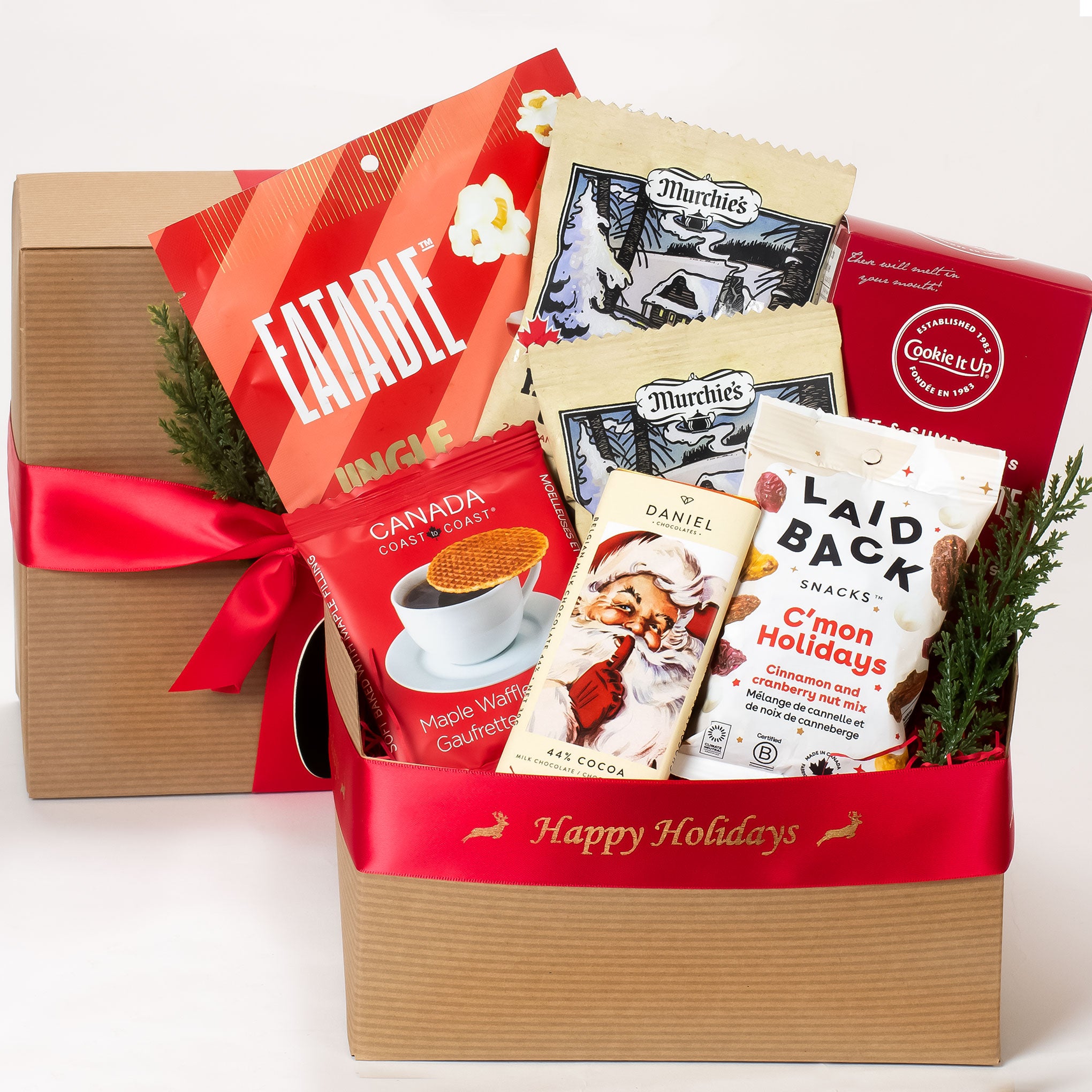 Holiday gift box Vancouver snacks 