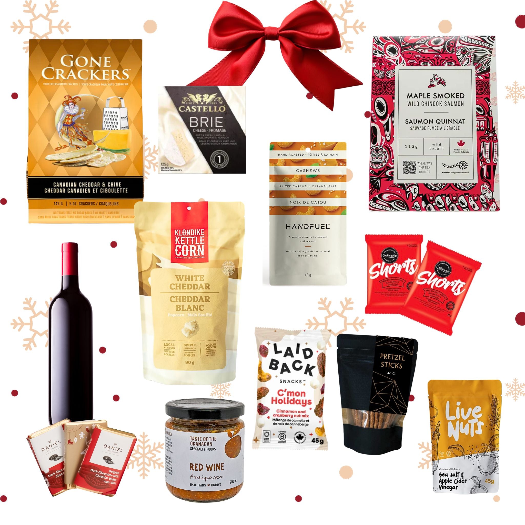 Holiday gift basket collection 