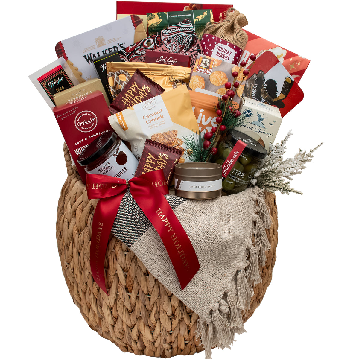 Luxury gourmet Holiday gift basket | Vancouver, BC – Pacific Basket Co.