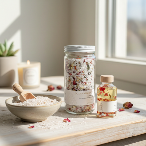 Bath and body products made in Canada