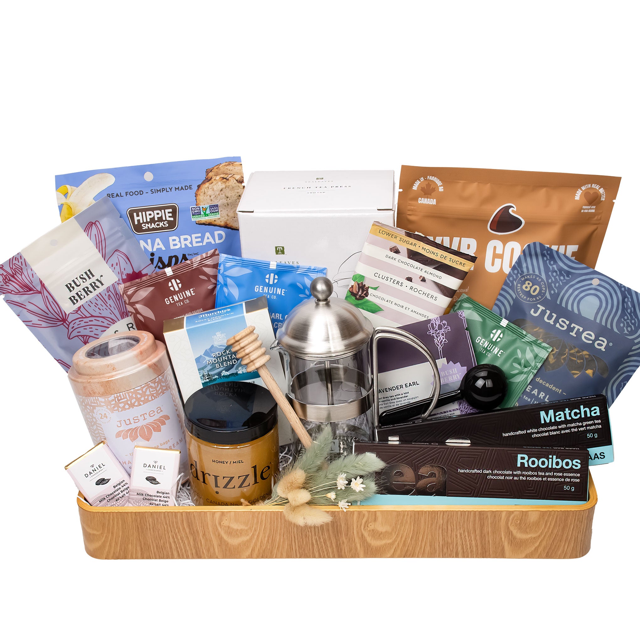 tea gift tray
