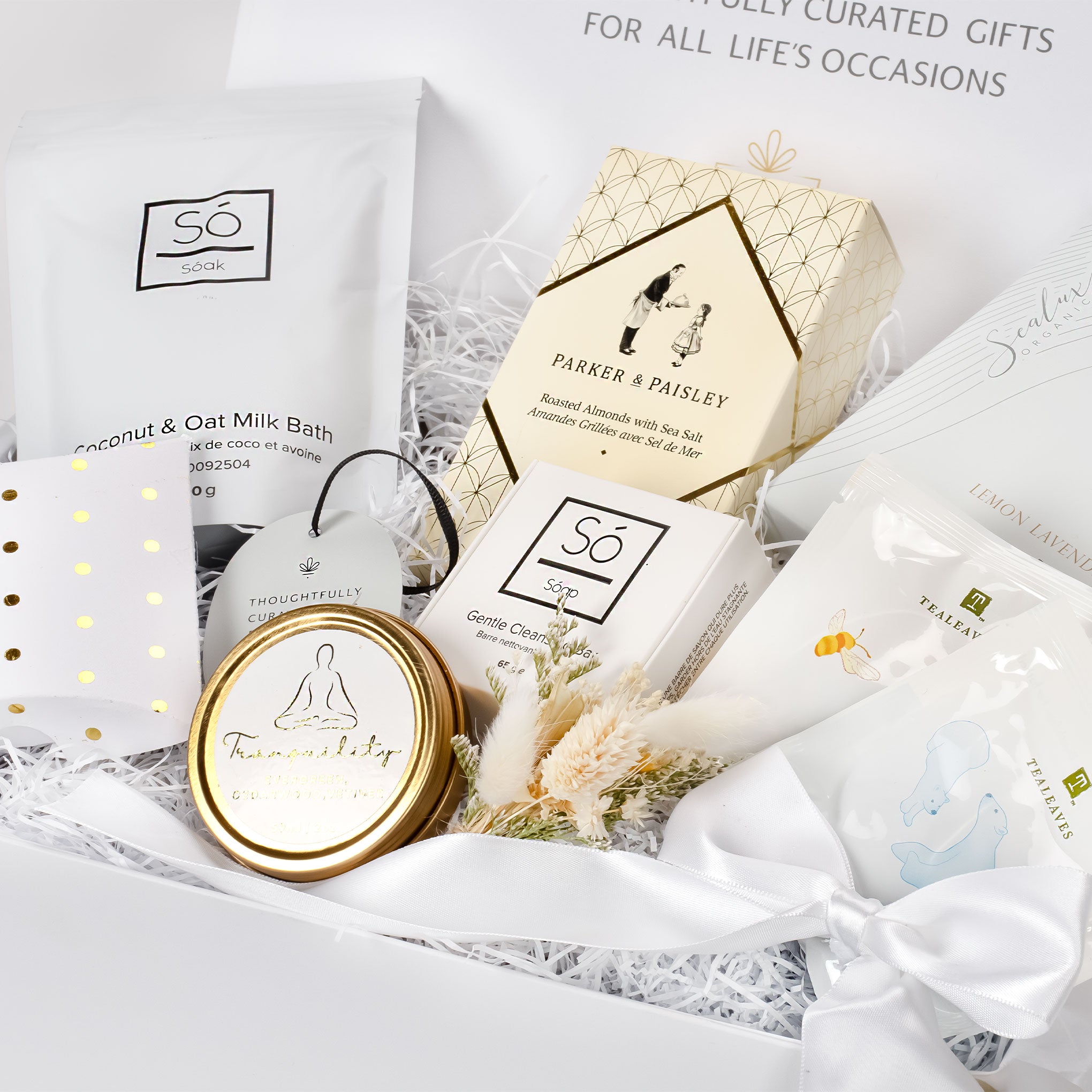 Bath and body, relaxation gift box 