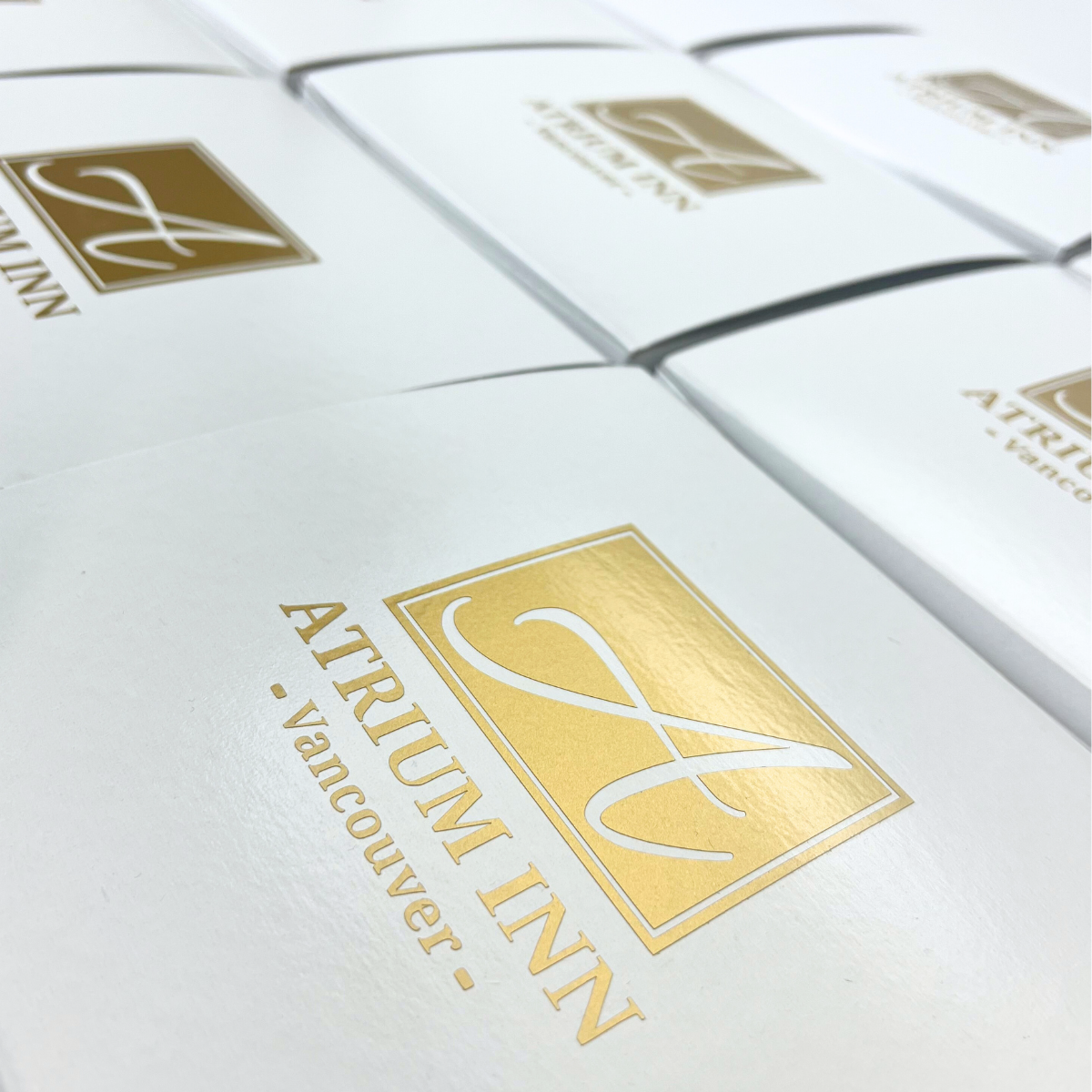 gift box with vinyl