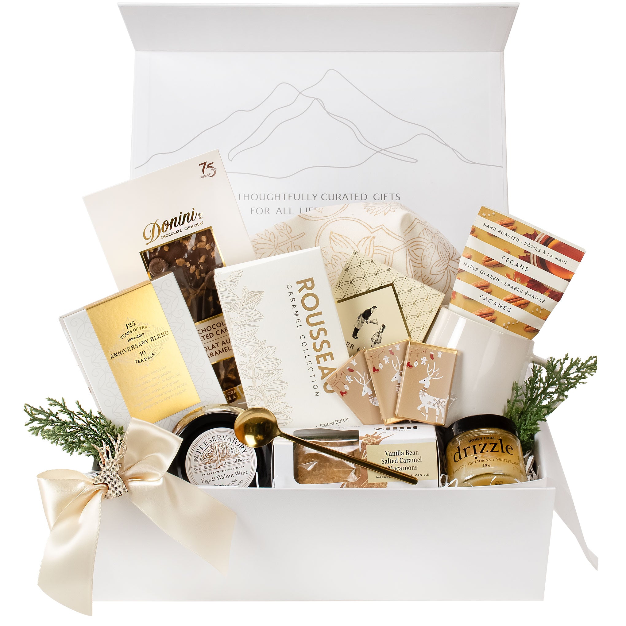Holiday deluxe Christmas gift box made in Vancouver, British Columbia - Canada