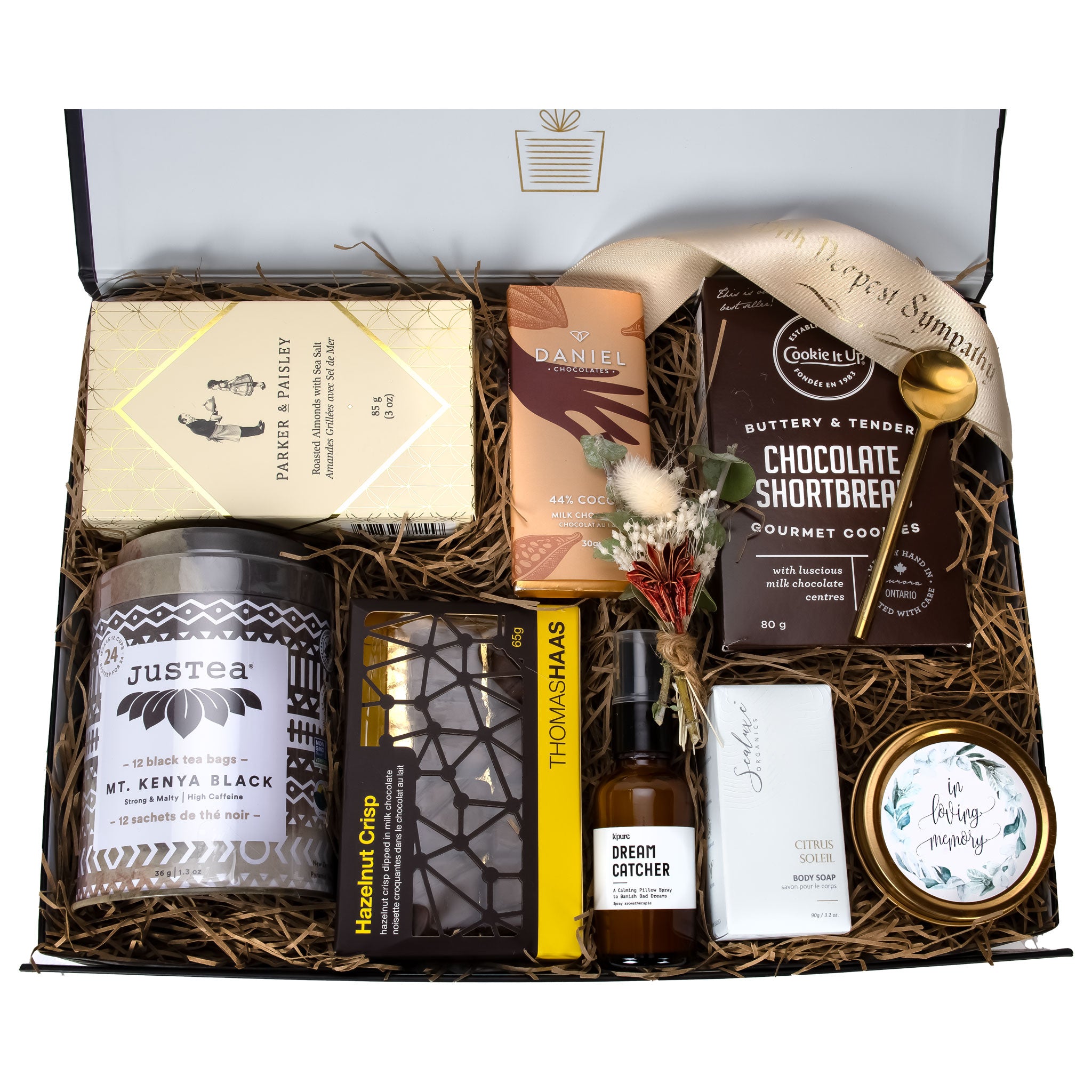 Sympathy gift box – Pacific Basket Co.