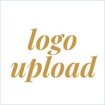 logo upload sign gold
