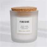 CANVAS CANDLE - FIRESIDE